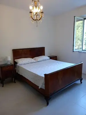Letto o letti in una camera di A casa dalla Lu