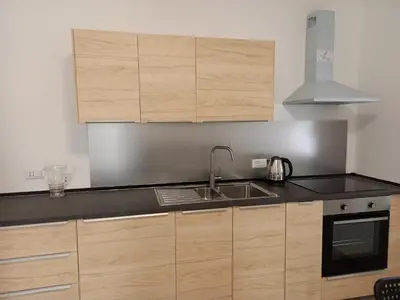 Cucina o angolo cottura di A casa dalla Lu