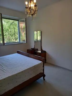 Letto o letti in una camera di A casa dalla Lu