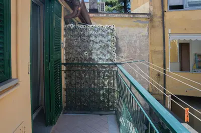 Balcone o terrazza di 063 - Casa del Corso, Centrale 200m dal mare e spiaggia