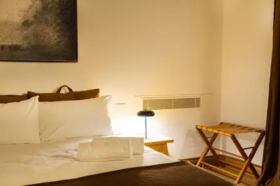 Letto o letti in una camera di Palazzo Glori 6