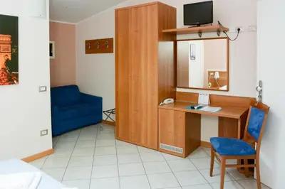 Area soggiorno di Albergo Meublè Abatjour