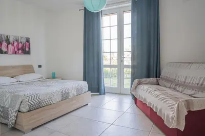 Letto o letti in una camera di 065 - VILLA LETIZIA, Elegante 2 PISCINA e Natura, 10 minuti da MARE e SPIAGGIE