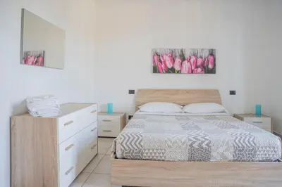 Letto o letti in una camera di 065 - VILLA LETIZIA, Elegante 2 PISCINA e Natura, 10 minuti da MARE e SPIAGGIE