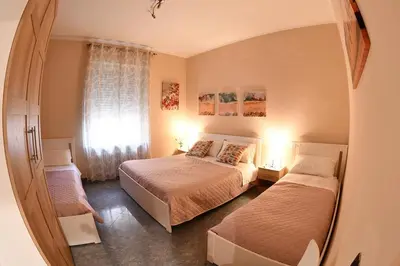 Letto o letti in una camera di Affitti turistici: OASI FELICE