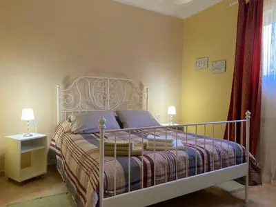 Letto o letti in una camera di La Casa del Sole