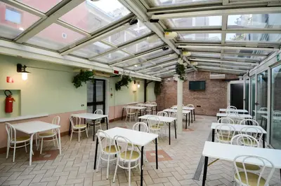 Ristorante o altro punto ristoro di Hotel Mantegna Stazione, MantegnaHotels