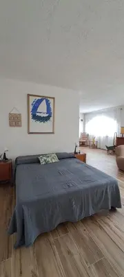 Letto o letti in una camera di Casa La Civetta - visita Sestri Levante e le Cinque Terre