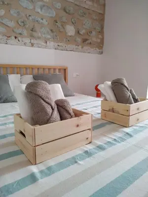 Letto o letti in una camera di Il Giardino di Marzo Guest House