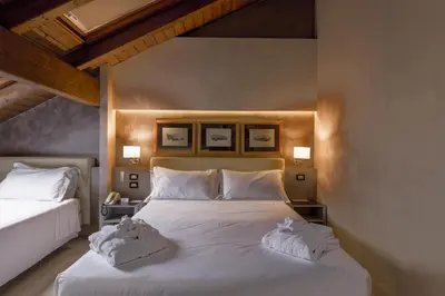 Letto o letti in una camera di Best Western Modena District