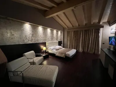 Letto o letti in una camera di OneMhotel