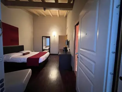 Letto o letti in una camera di OneMhotel