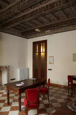 Area soggiorno di Hotel Antica Dimora, MantegnaHotels