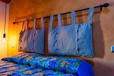Letto o letti in una camera di Casa indipendente Collecchio