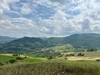 Paesaggio naturale nelle vicinanze dell'agriturismo