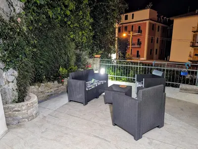 Area soggiorno di Profumo di Mare - Appartamento ristrutturato a 50 m dal mare