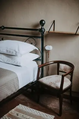 Letto o letti in una camera di Agriturismo Pizzavacca