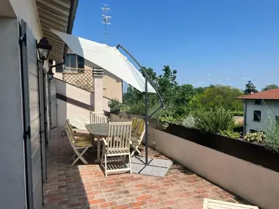 Balcone o terrazza di Casale Hortensia