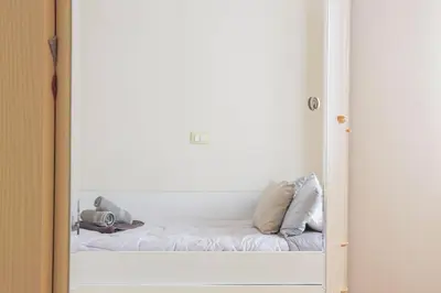 Letto o letti in una camera di Il Rifugio di Greta