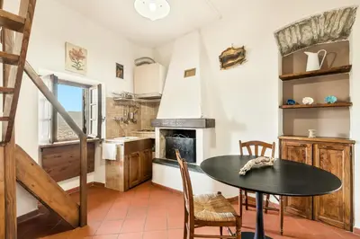 Cucina o angolo cottura di La Luna nel Castello