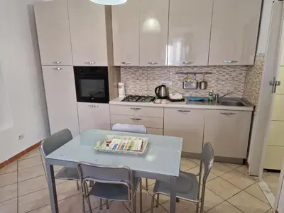 Cucina o angolo cottura di La Casa sull'argine