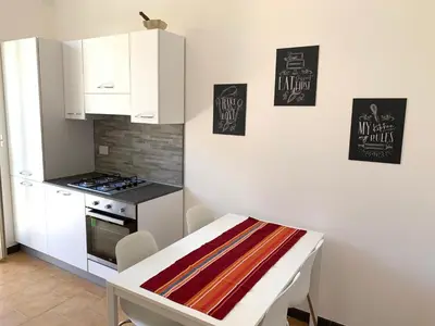 Cucina o angolo cottura di Oliver sulla via del mare