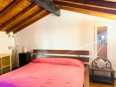 Letto o letti in una camera di Dante Appartamento con giardino