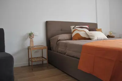 Letto o letti in una camera di New apartment close to the Cinque Terre