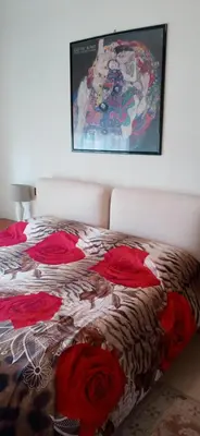 Letto o letti in una camera di Bella Vista FIDENZA