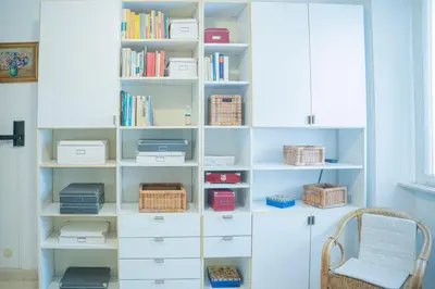 Biblioteca nell'appartamento