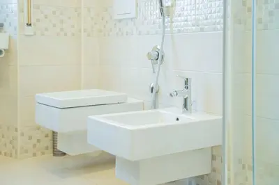 Bagno di 076 - Casa La Libreria, Centro città di Chiavari, 500 metri da mare e spiagge - 2 CAMERE DA LETTO