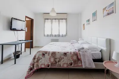 Letto o letti in una camera di FARE BnB - Room Pappagnocca