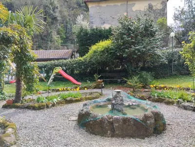 Giardino di Le Rose di Villa Vittoria nel verde a pochi minuti di auto dalle spiagge