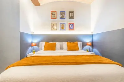 Letto o letti in una camera di [A 2 passi da Piazza Grande]