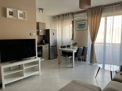 TV o dispositivi per l'intrattenimento presso Lovely Apartment