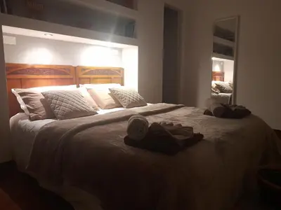 Letto o letti in una camera di Domus Flavia