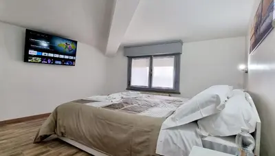 Letto o letti in una camera di Guest Holiday Mandra 12 e 13