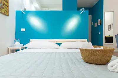 Letto o letti in una camera di Guest House San Pietro