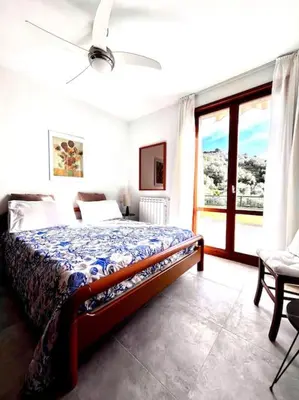 Letto o letti in una camera di La Ca Dei Nonni
