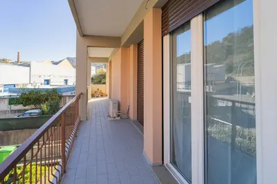 Balcone o terrazza di 097 - Casa Stella a Riva Trigoso, 300 metri da mare e spiaggia, POSTO AUTO PRIVATO GRATIS