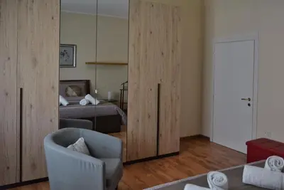 Letto o letti in una camera di Due passi dal Te
