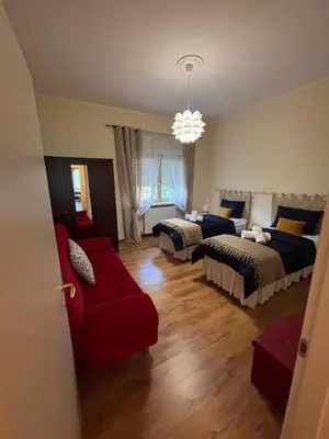 Letto o letti in una camera di Due passi dal Te