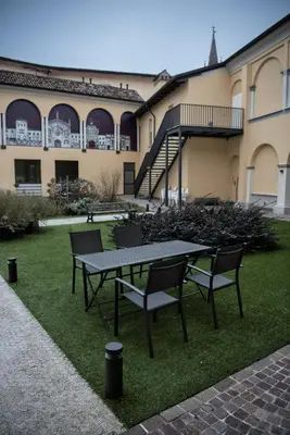 Giardino di CallMe Crema - Struttura in centro storico