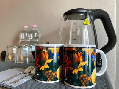Set per la preparazione di tè e caffè presso DeLax B&B - adults only