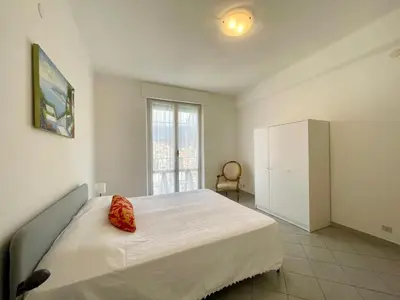 Letto o letti in una camera di Casa Tea - Levanto, 5 Terre