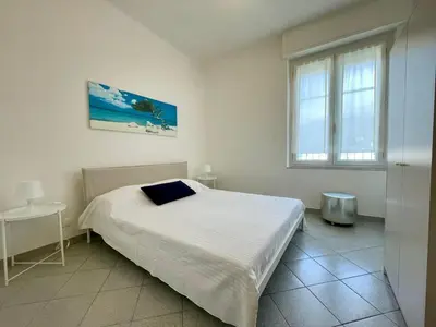 Letto o letti in una camera di Casa Tea - Levanto, 5 Terre
