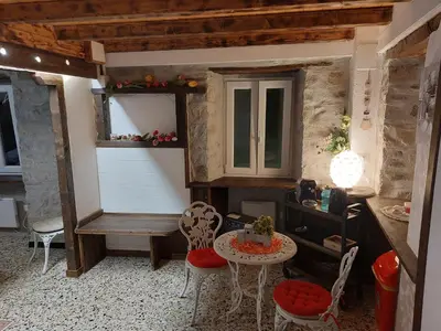 Area soggiorno di B&B VillaDansio
