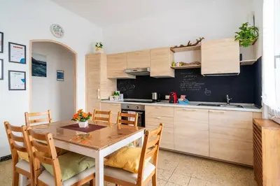 Cucina o angolo cottura di New House La Spezia