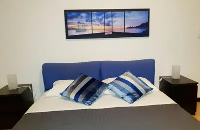Letto o letti in una camera di Chiavari Beach