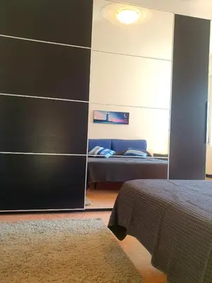 Letto o letti in una camera di Chiavari Beach